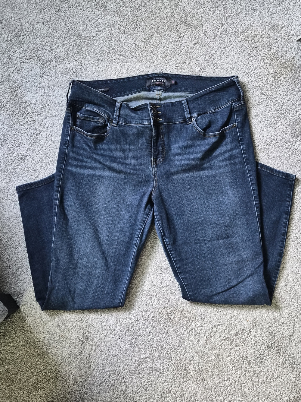 torrid Indigo Wash Skinny Jeans